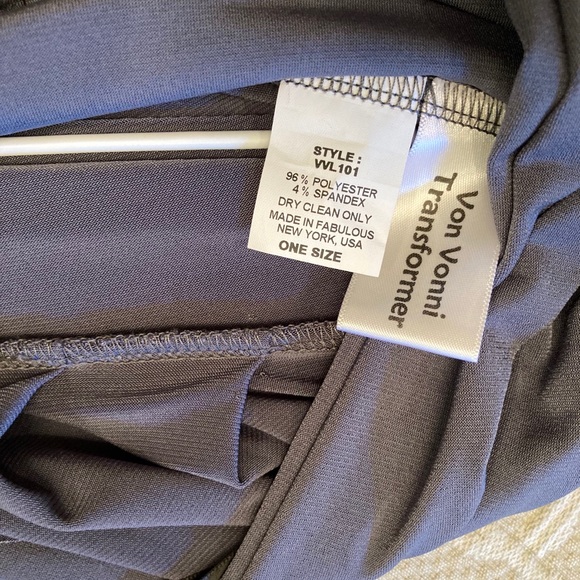 Sold-Von Vonni Gray Transformer "Prom,Formal,Wedding, Ball Dress" One Size - Picture 10 of 10
